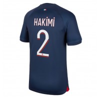 Billiga Paris Saint-Germain Achraf Hakimi #2 Hemma fotbollskläder 2023-24 Kortärmad
